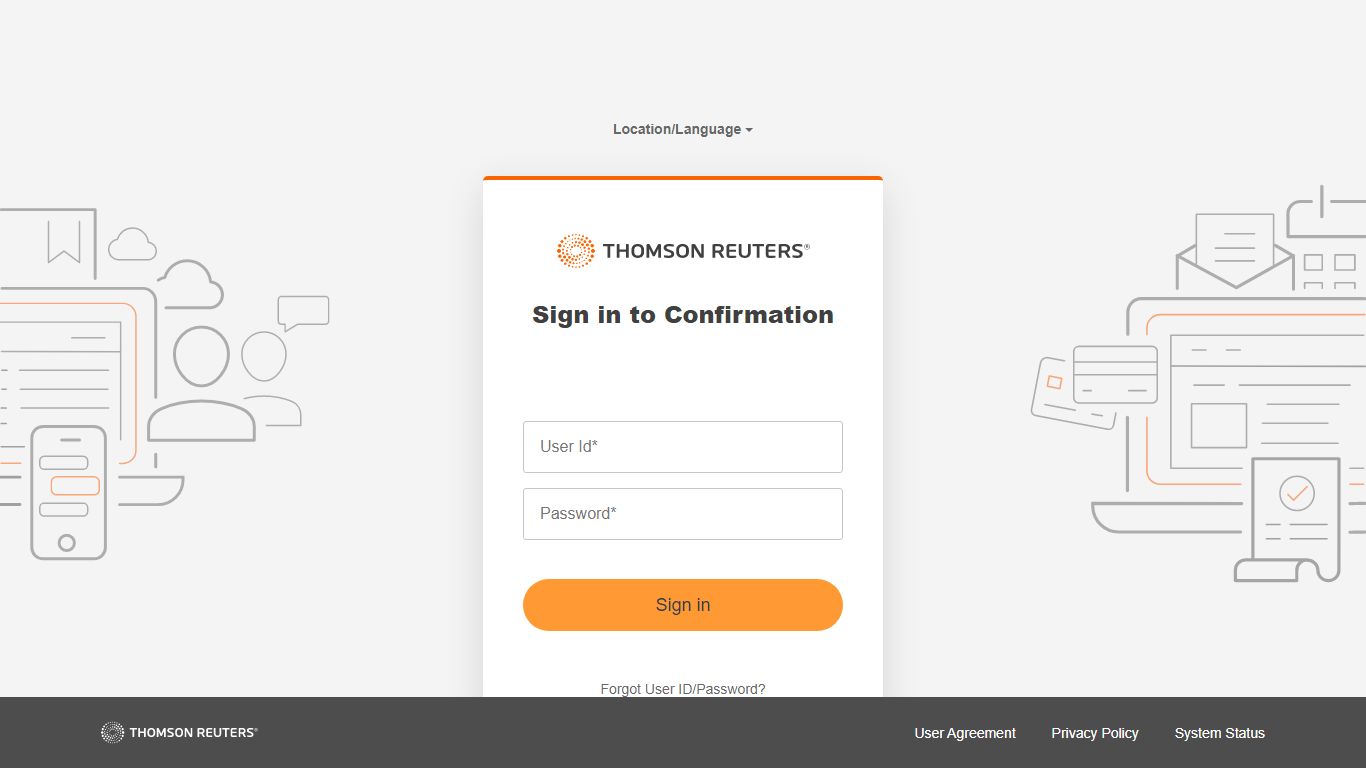 Confirmation : Login